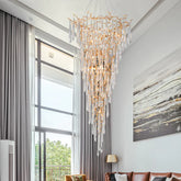 Quinn Branch Crystal Chandelier H 94.49", Modern Lighting