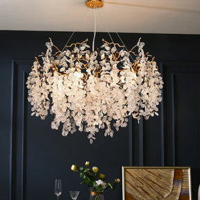 Hedda Branch Crystal Chandelier, High-end Lighting Design