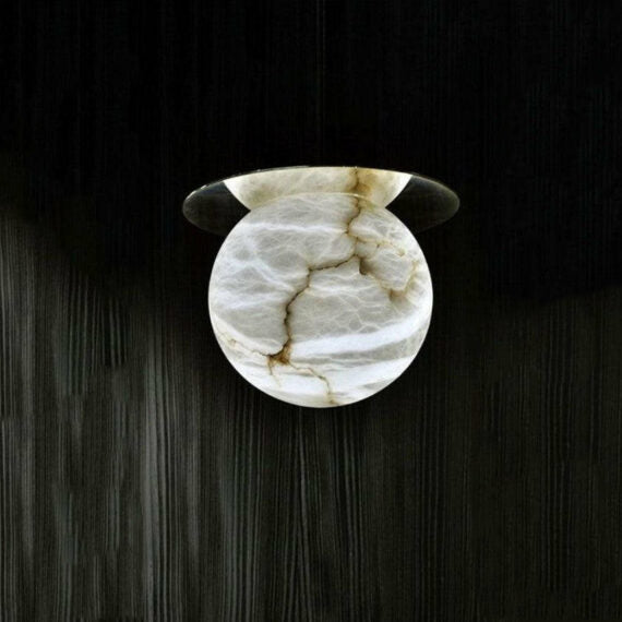 Kitty Modern Alabaster Pendant, Luxury Alabaster Pendant Lamp